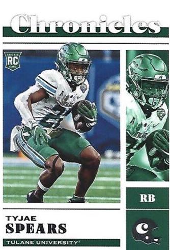 Tyjae Spears #24 Football Cards 2023 Panini Chronicles Draft Picks