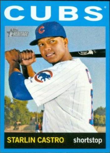 Starlin Castro [Wal Mart Blue Border] #485