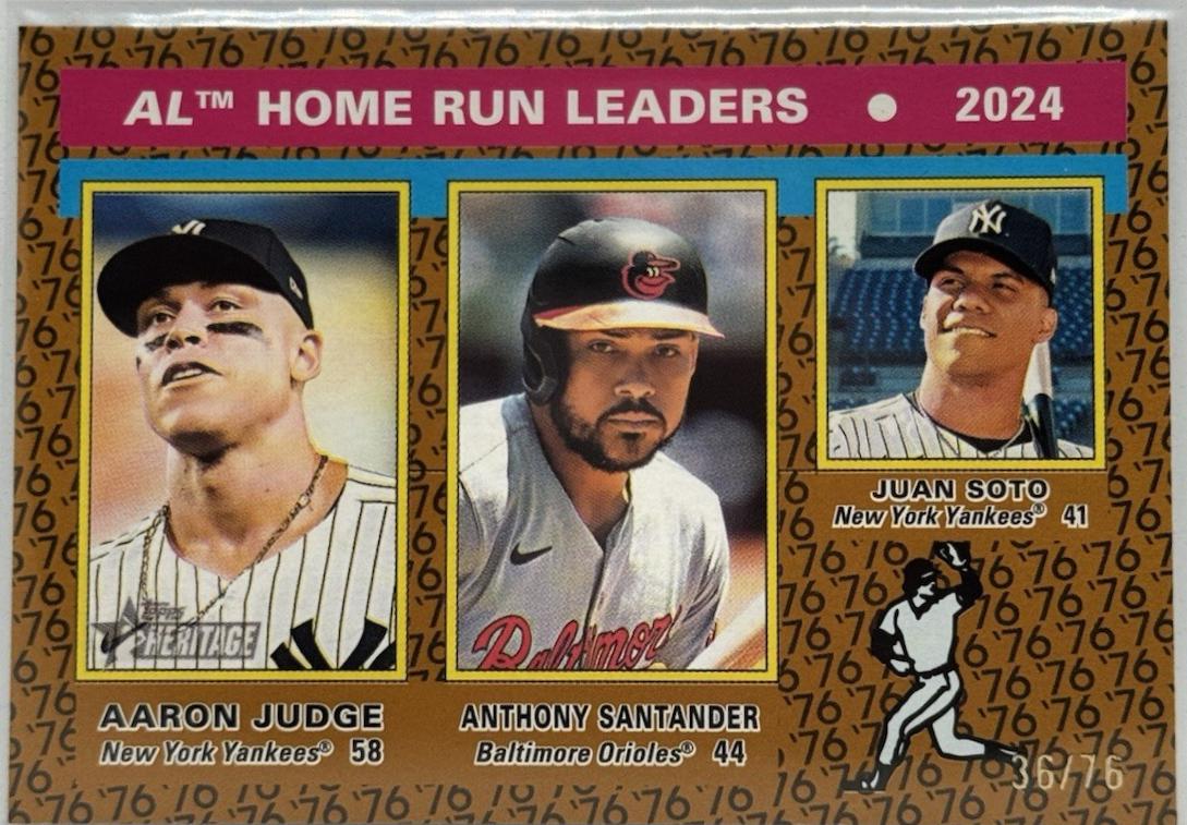 Juan Soto / Anthony Santander / Aaron Judge [Color of the Year] #194