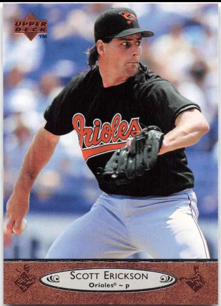 Scott Erickson #13 Baseball Cards 1996 Upper Deck