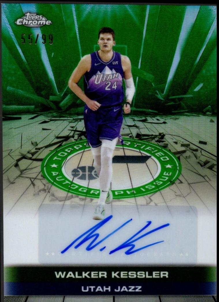 Walker Kessler [Refractor Green] #TAU-WK