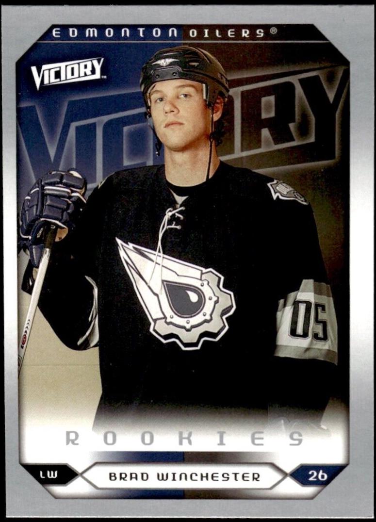 Brad Winchester #262 Hockey Cards 2005 Upper Deck Victory