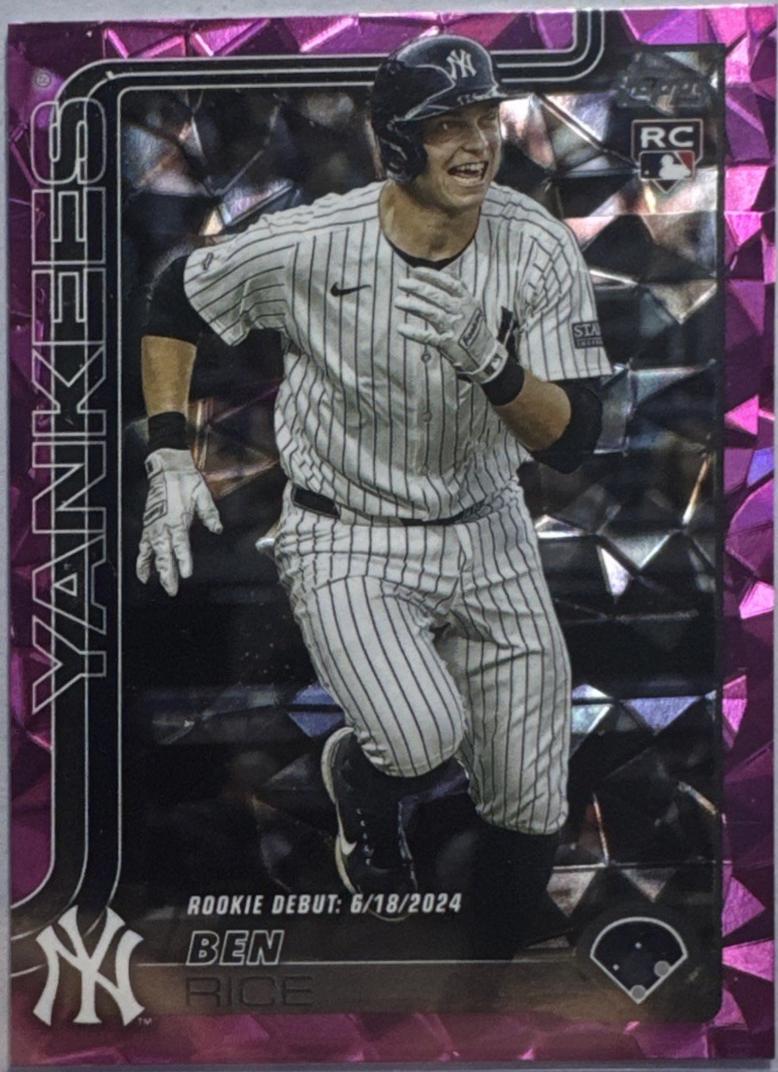 Ben Rice [Pink Diamante Foil] #US25