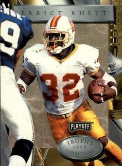 Errict Rhett #32 1996 Playoff Trophy Contenders Football
