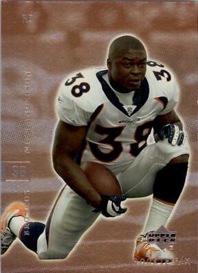 Mike Anderson #29 Football Cards 2001 Upper Deck Rookie F/X