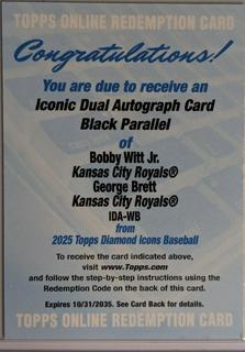 Bobby Witt Jr. / George Brett