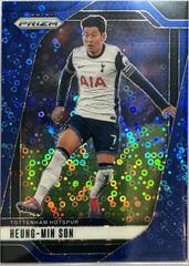 Heung-Min Son [Blue Breakaway] #77 Soccer Cards 2024 Panini Prizm Premier League Prices