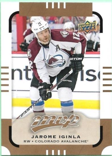 Jarome Iginla #77 2015-16 Upper Deck MVP Hockey
