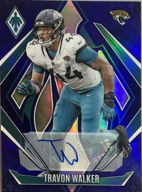 Travon Walker [Autograph Blue] #135 Prices | 2024 Panini Phoenix