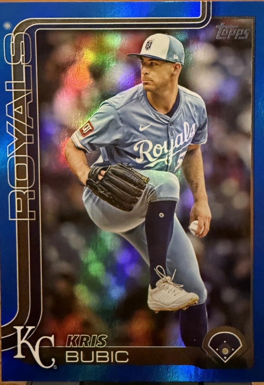 Kris Bubic [Blue Rainbow Foil] #US83 Prices | 2025 Topps Update ...
