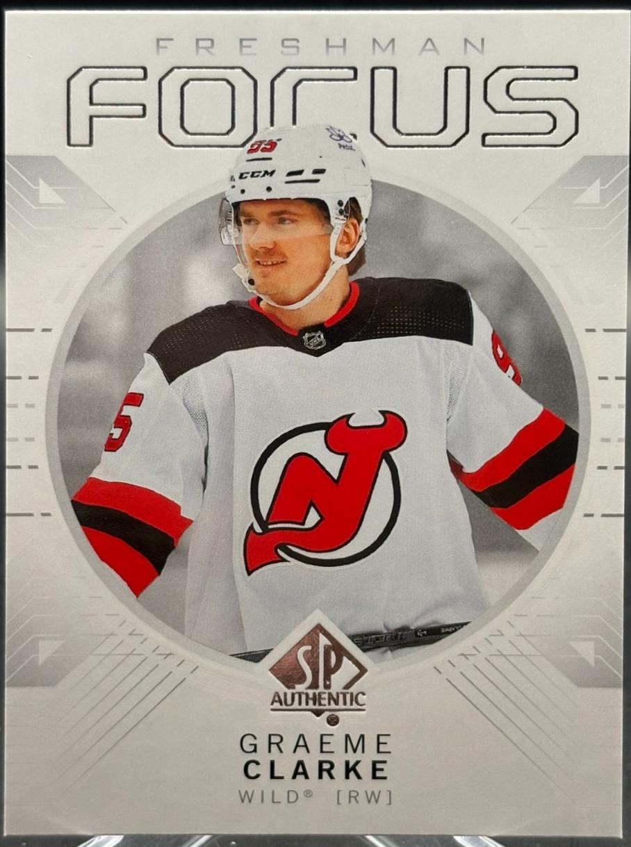 Graeme Clarke #FF-26 2024-25 SP Authentic Hockey Freshman Focus