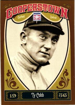 Ty Cobb #5 Baseball Cards 2013 Panini Cooperstown