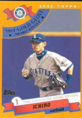 Ichiro #704 Baseball Cards 2002 Topps