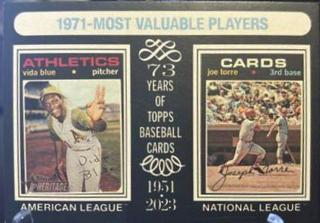 Vida Blue / Joe Torre