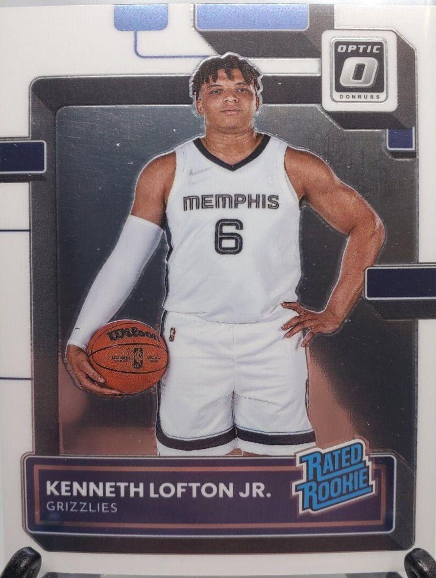 Kenneth Lofton Jr. #202 Basketball Cards 2022 Panini Donruss Optic