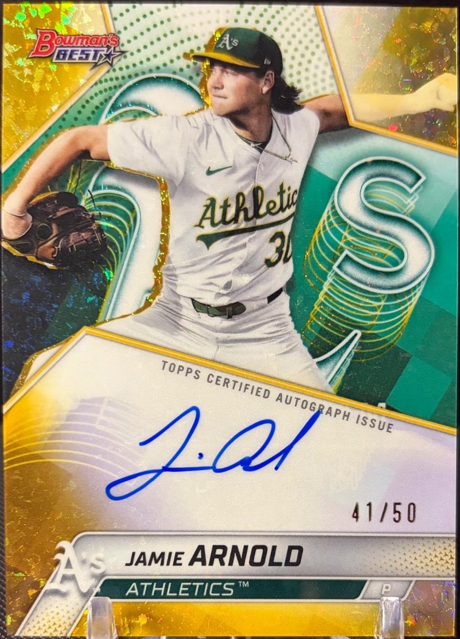 Jamie Arnold [Gold Mini-Diamond Refractor] #B25-JA
