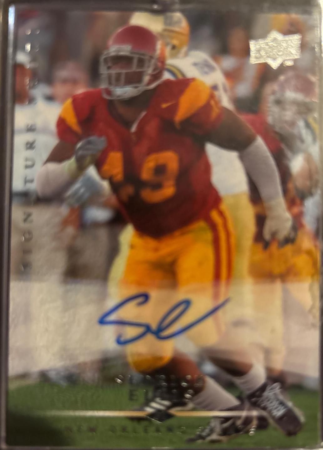 Sedrick Ellis #SS52 2008 Upper Deck Football Signature Shots