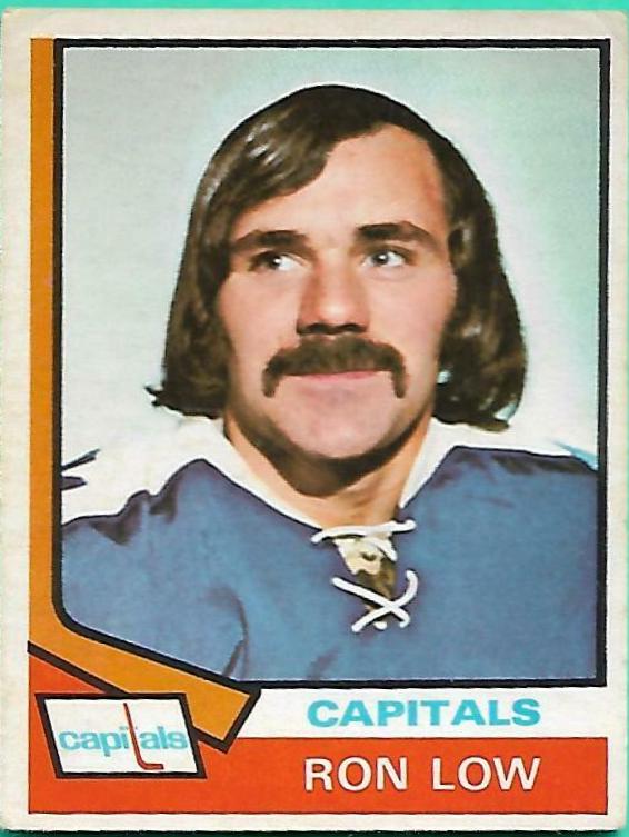 Ron Low #39 Hockey Cards 1974 O-Pee-Chee