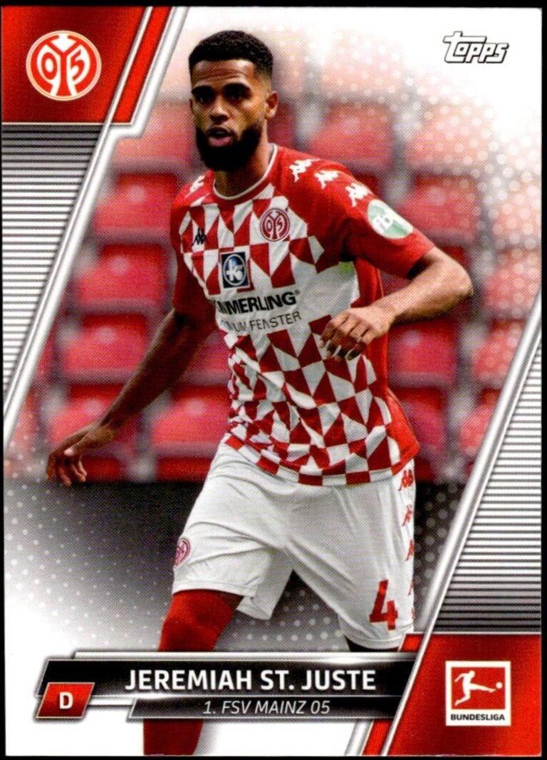 Jeremiah St. Juste #136 2021 Topps Bundesliga Soccer