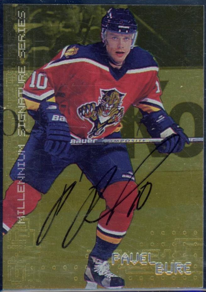 Pavel Bure [Autograph Gold] #106
