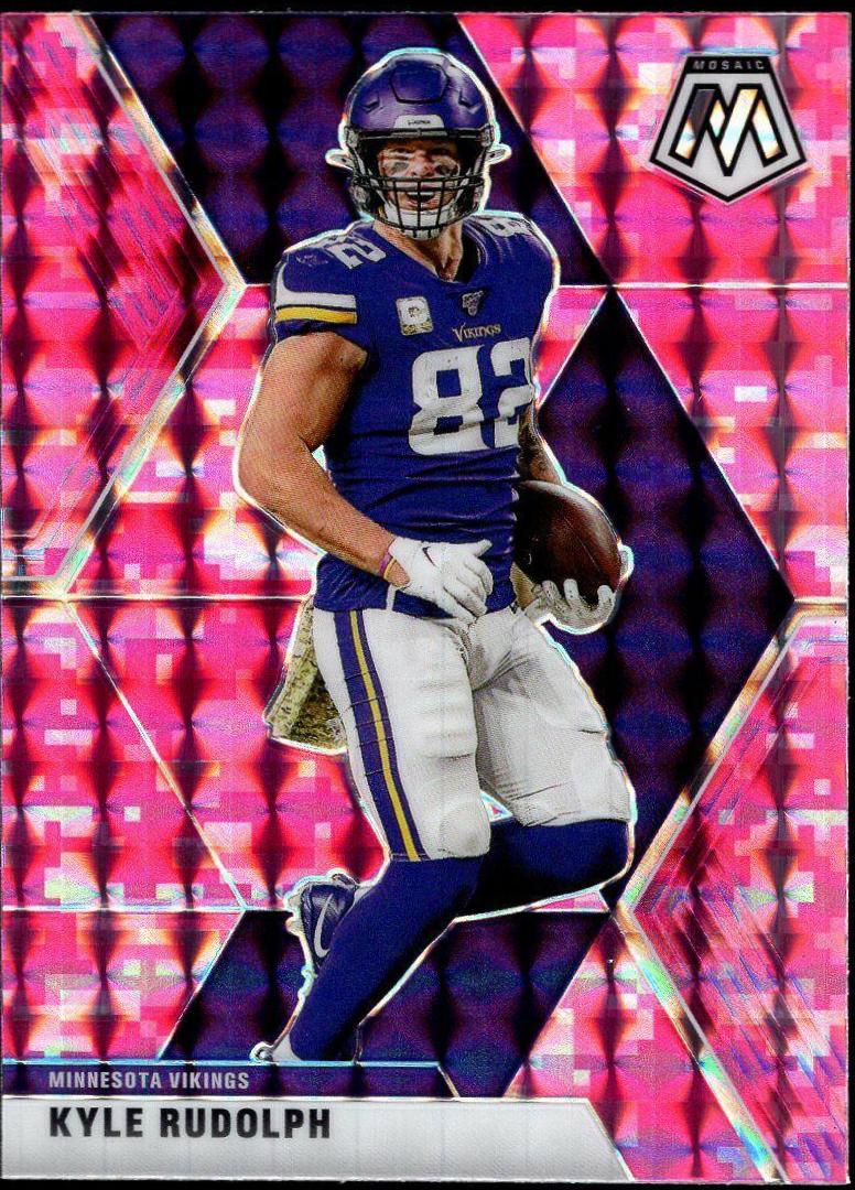 Kyle Rudolph [Pink] #131 Prices | 2020 Panini Mosaic | Football Cards