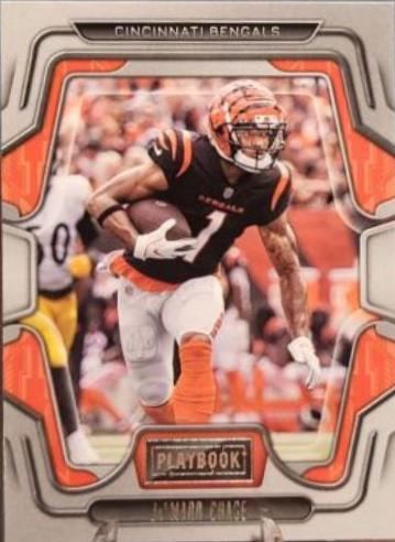 Ja'Marr Chase #5 Football Cards 2022 Panini Playbook