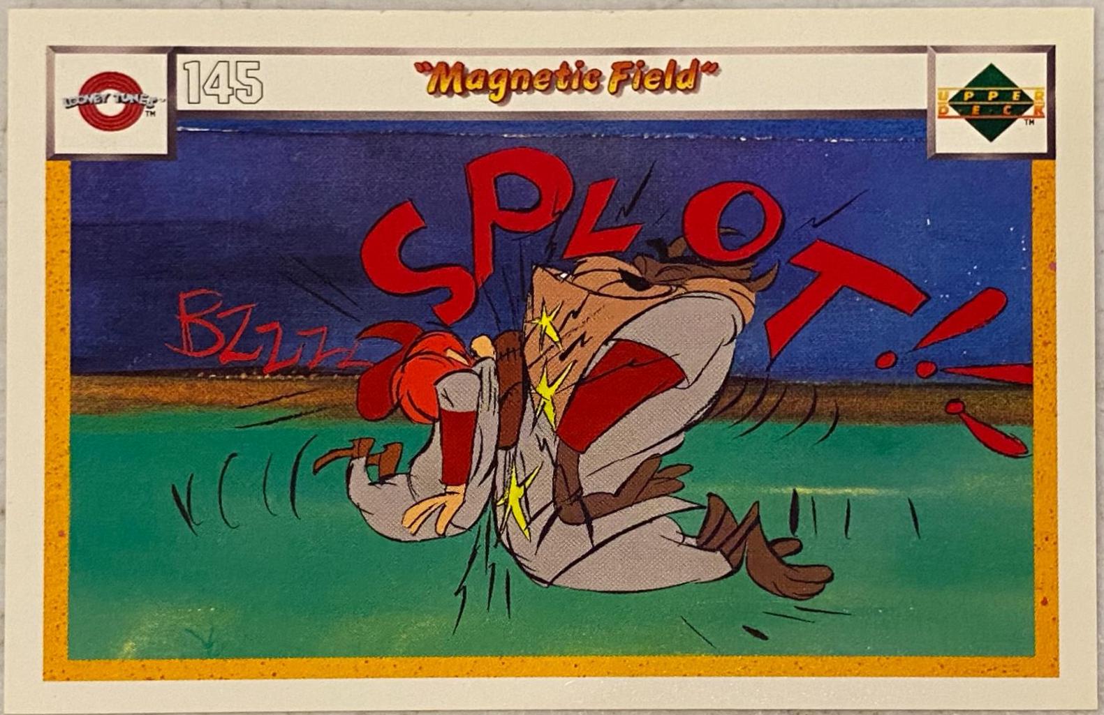 Magnetic Field, Swide! Swide! #145 / 160 Baseball Cards 1990 Upper Deck Comic Ball