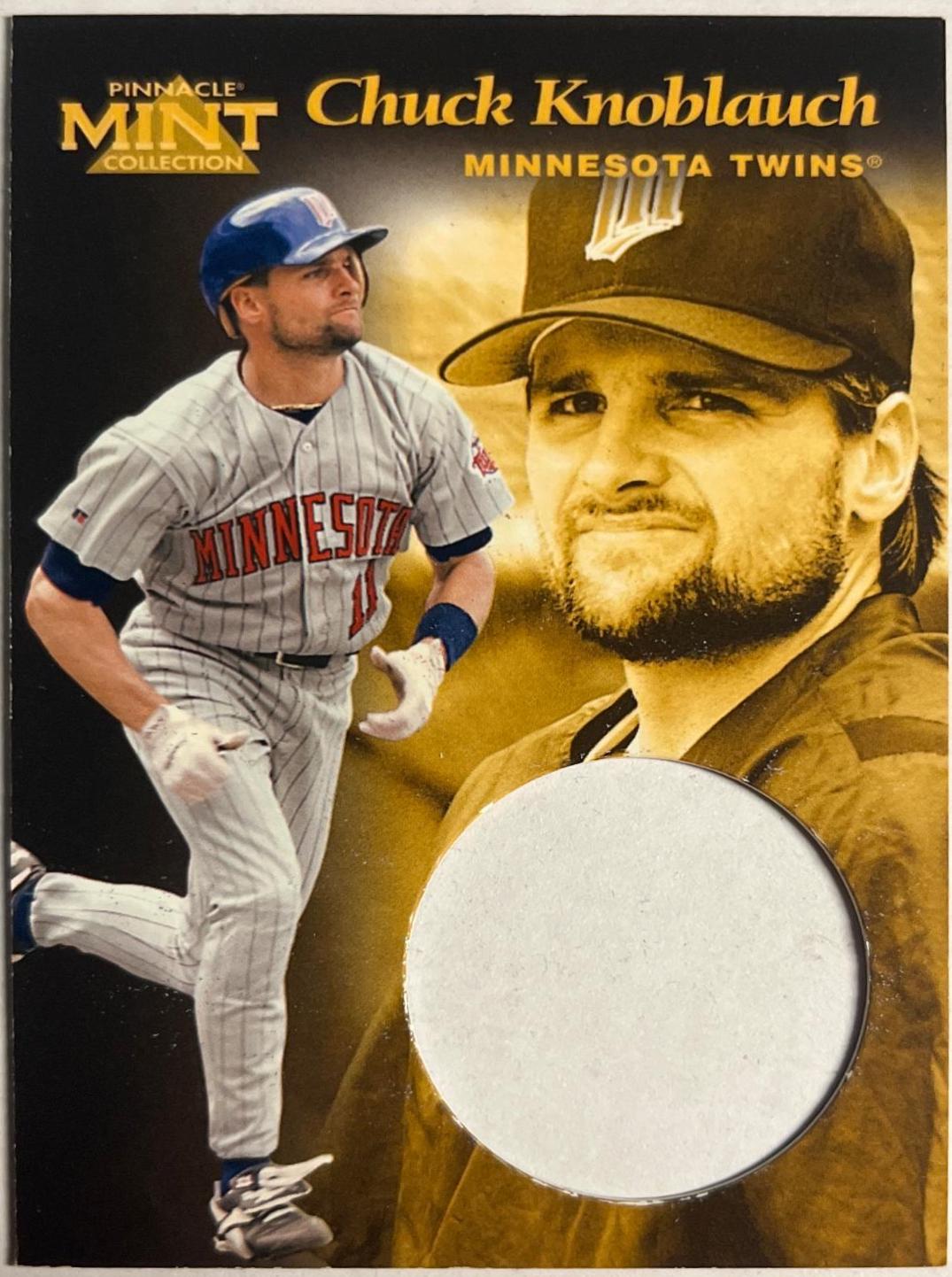 Chuck Knoblauch #19 Baseball Cards 1997 Pinnacle Mint Collection