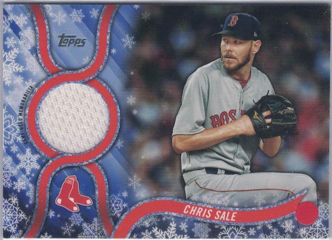 Chris Sale #R-CS 2018 Topps Holiday Baseball Relics