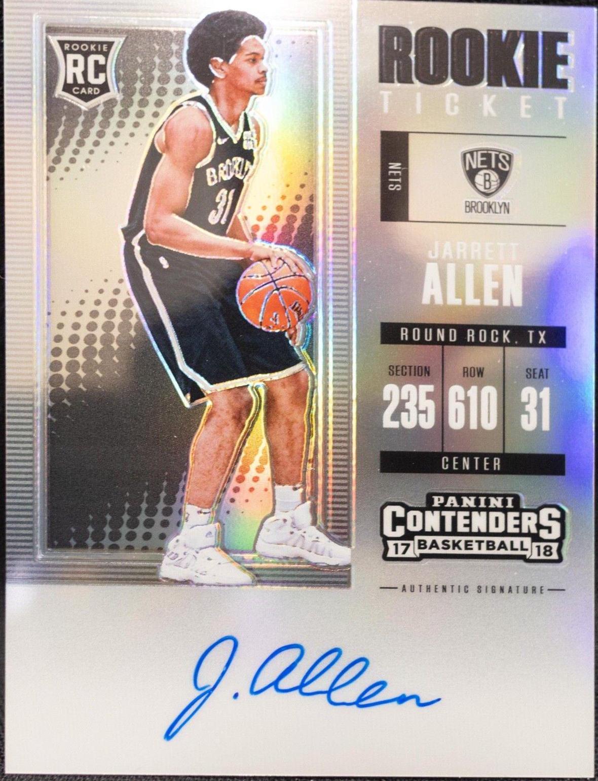 Jarrett Allen [Horizontal Autograph Premium Edition] #122