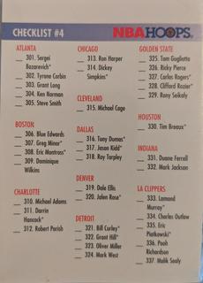 Checklist 301-369