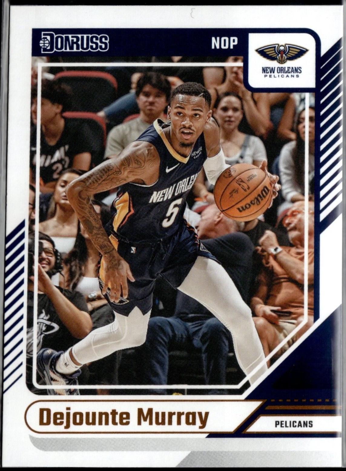 Dejounte Murray #90 Basketball Cards 2024 Panini Donruss