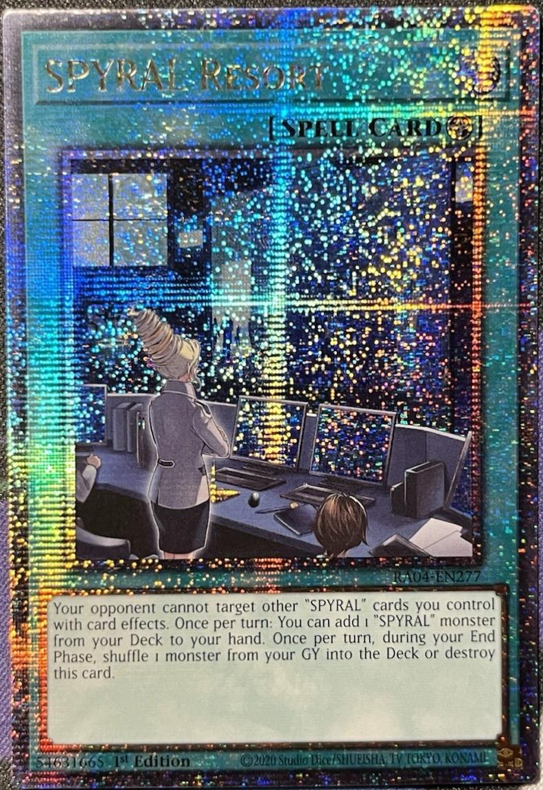 SPYRAL Resort RA04-EN277 YuGiOh Quarter Century Stampede