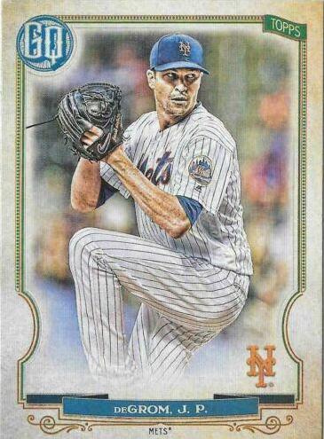 Jacob deGrom #43 2020 Topps Gypsy Queen Baseball