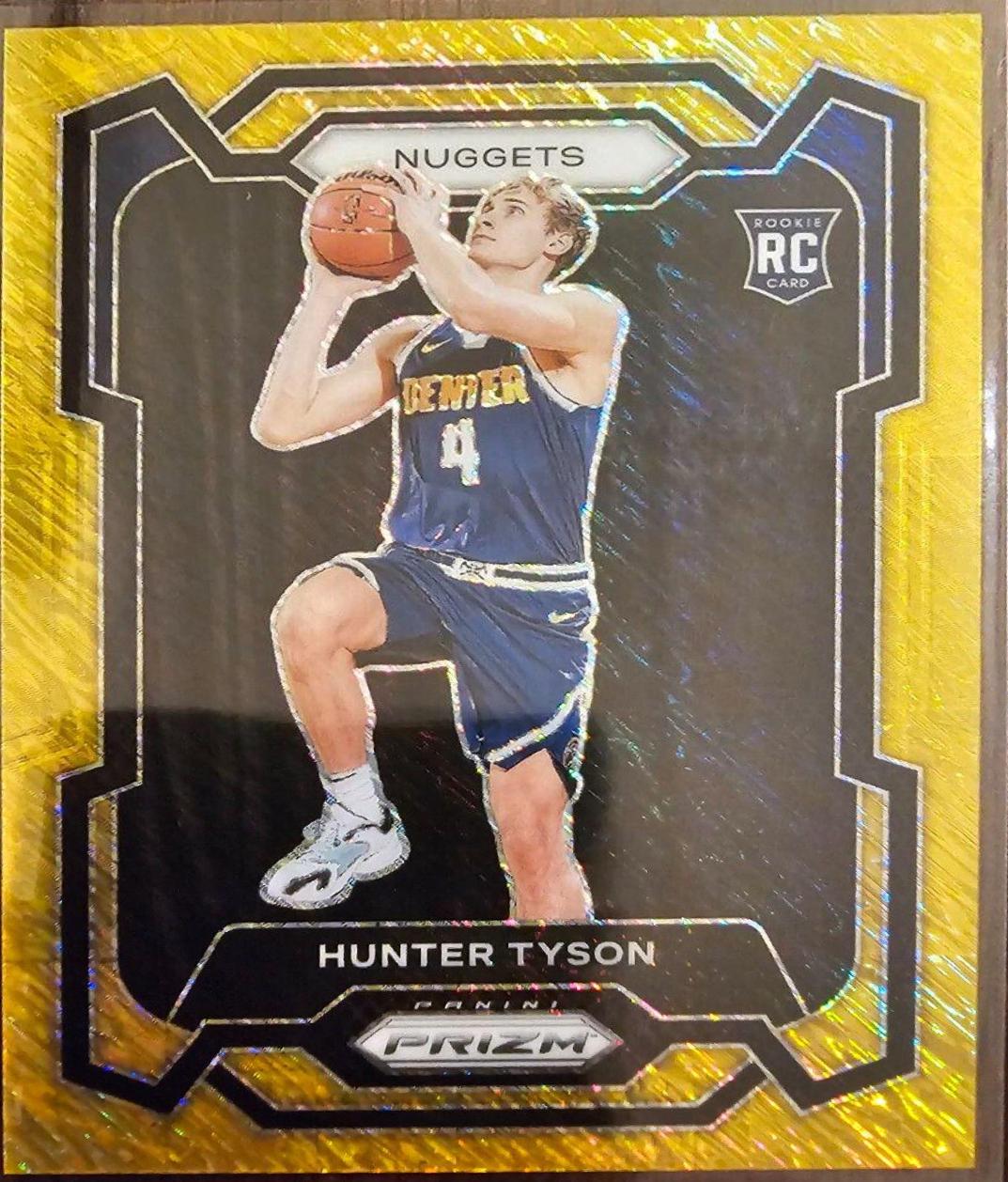 Hunter Tyson [Gold Shimmer] #171