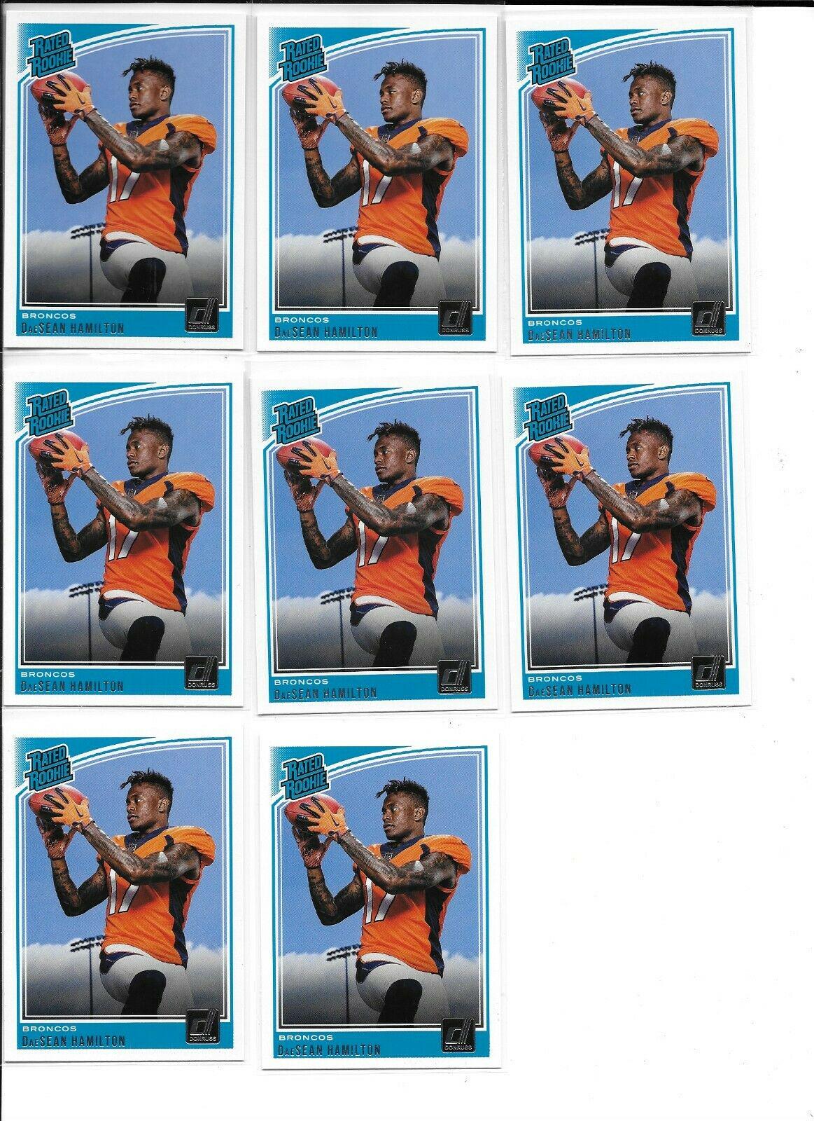 DaeSean Hamilton #338 Football Cards 2018 Donruss