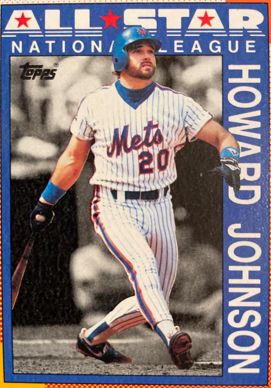 Howard Johnson #399 1990 Topps Tiffany Baseball