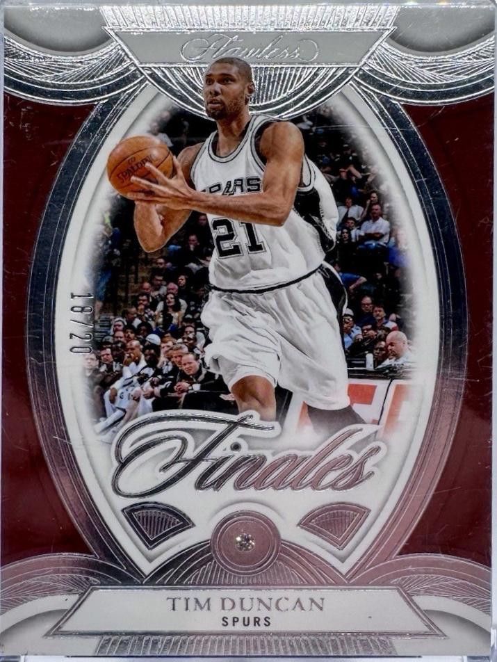 Tim Duncan #96 2024 Panini Flawless Basketball