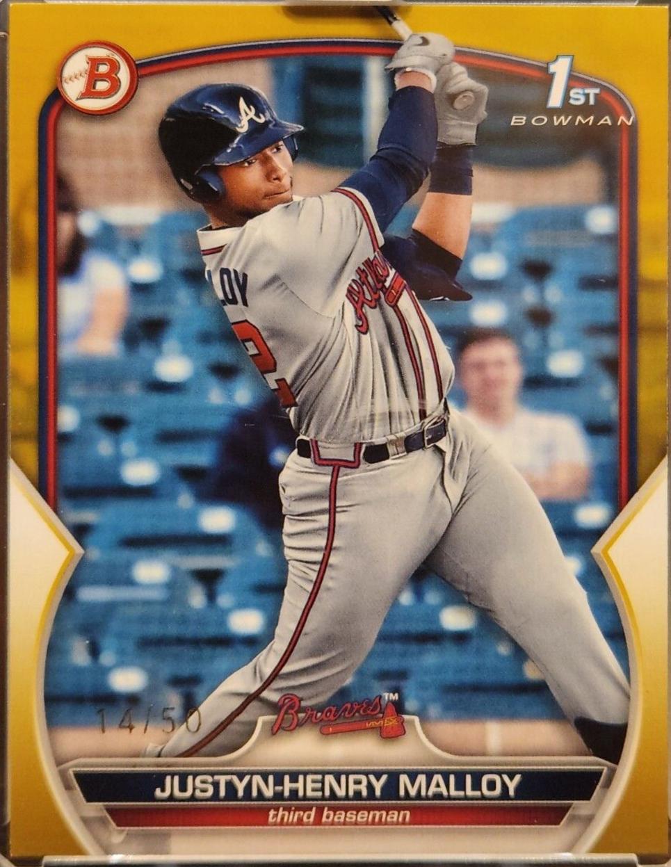 Justyn Henry Malloy [Gold] #BP-51