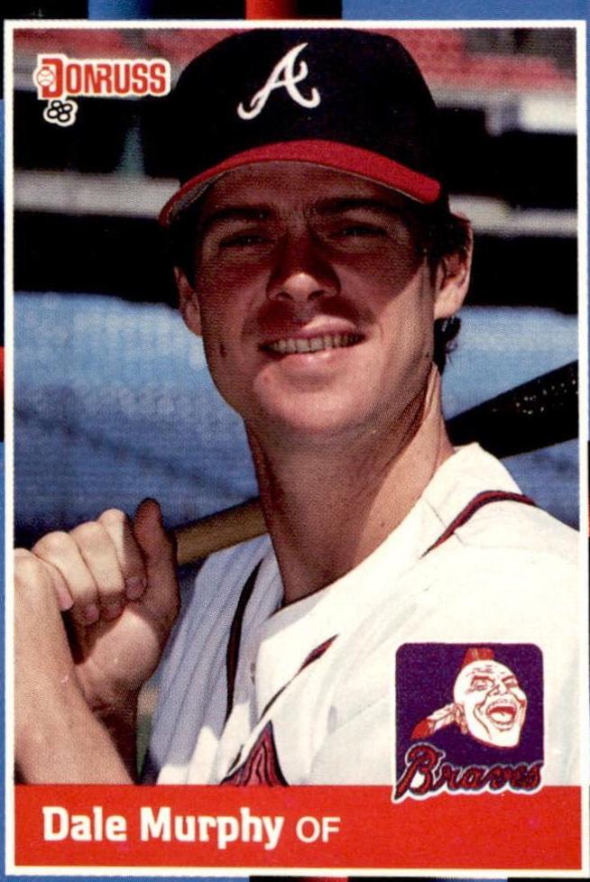 Dale Murphy #78 Baseball Cards 1988 Donruss