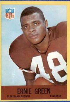 Ernie Green #41 Football Cards 1967 Philadelphia