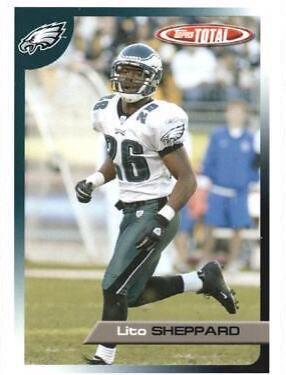 Lito Sheppard #317 2005 Topps Total Football