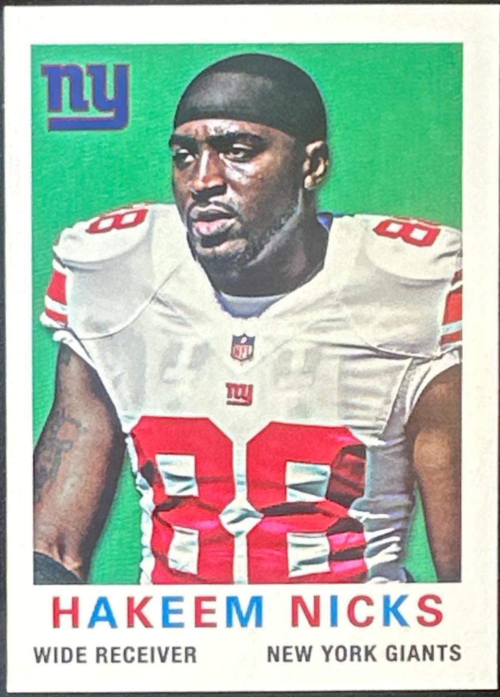 Hakeem Nicks #68 Football Cards 2013 Topps 1959 Mini
