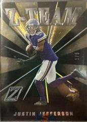 Justin Jefferson [Emerald] #ZT-24 Football Cards 2022 Panini Zenith Z Team Prices