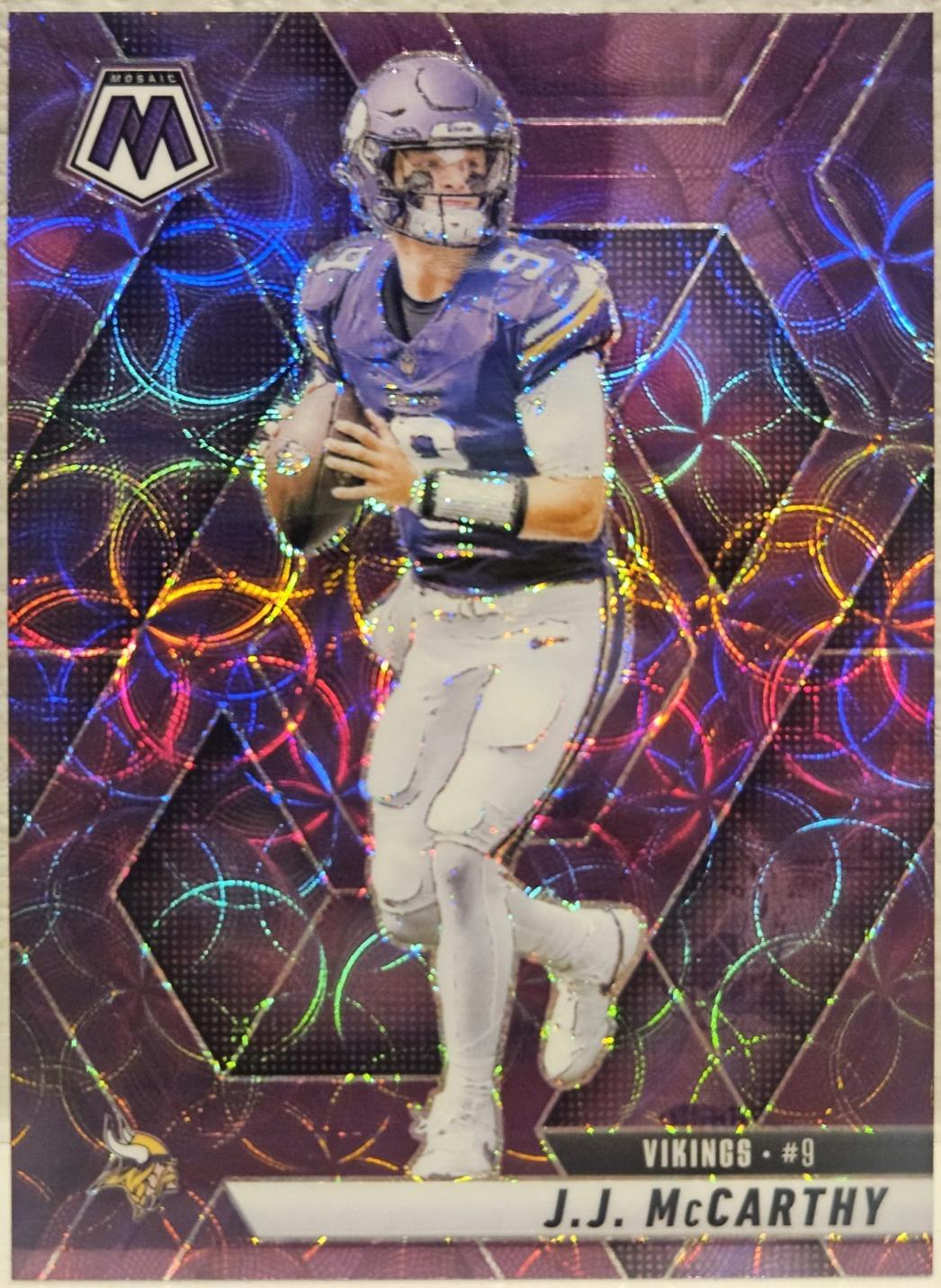 J.J. McCarthy [Purple Scope] #195 Prices | 2025 Panini Mosaic