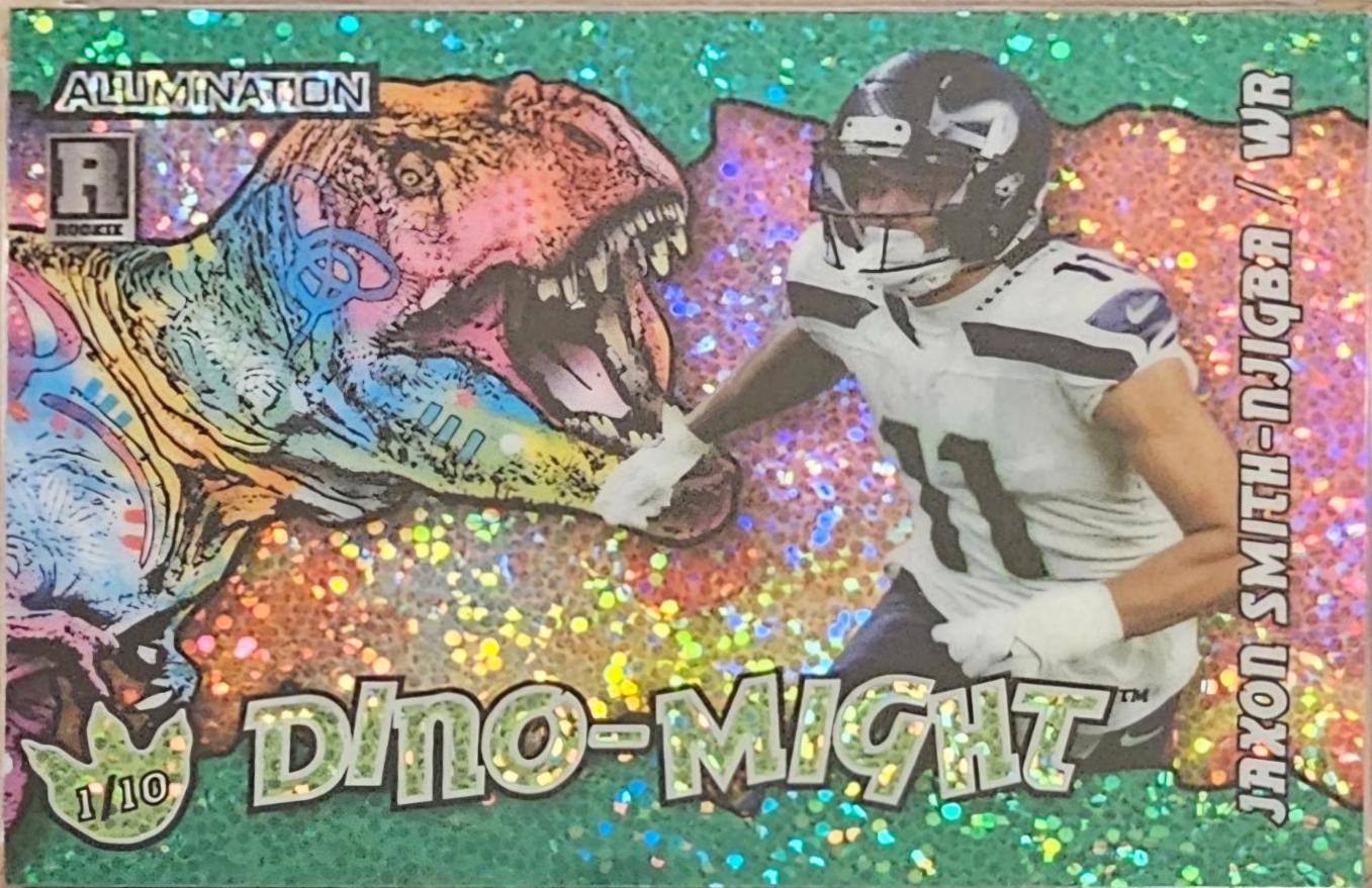 Jaxon Smith-Njigba #AD-JS 2023 Wild Card Alumination Dino Might Football