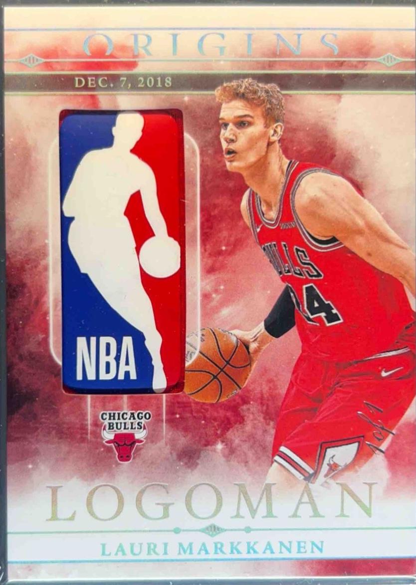 Lauri Markkanen #10 Basketball Cards 2024 Panini Origins Logoman