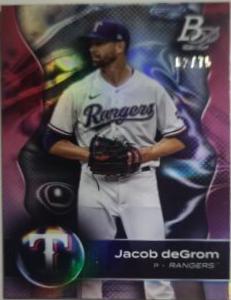 Jacob deGrom [Platinum Bar] #90