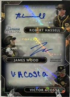 Victor Acosta, Robert Hassell, James Wood