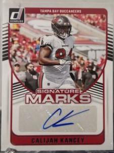 Calijah Kancey #SMA-CKA Football Cards 2024 Panini Donruss Signature Marks
